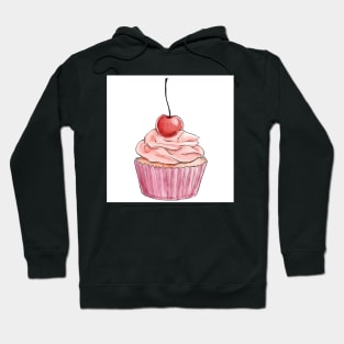 Fancy Pink Cupcake Hoodie